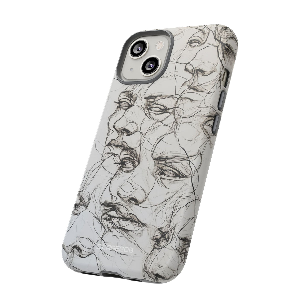 Ethereal Faces | Protective Phone Case for iPhone