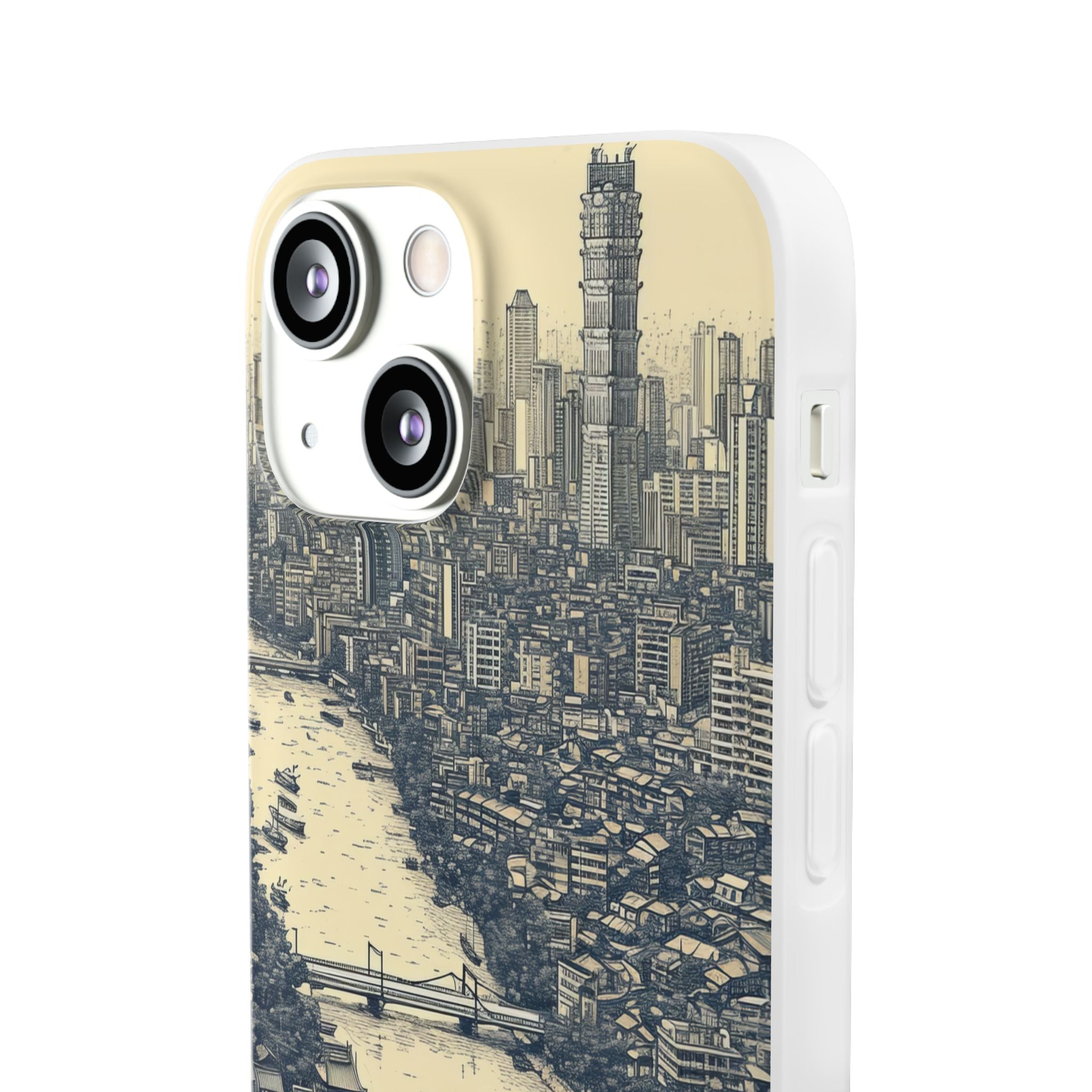 Nostalgic Metropolis | Flexible Phone Case for iPhone