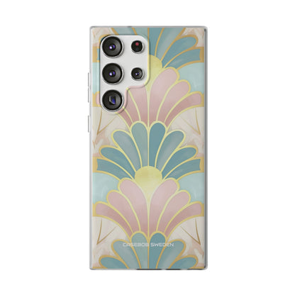 Pastel Deco Elegance - Flexi Samsung S23 Phone Case