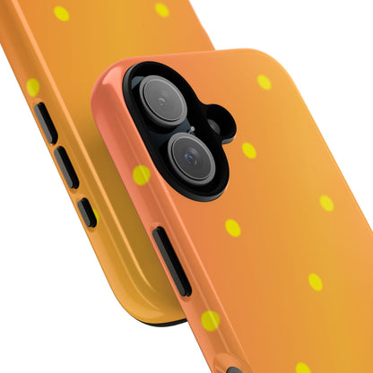 Sunset Dots Radiance - iPhone Case
