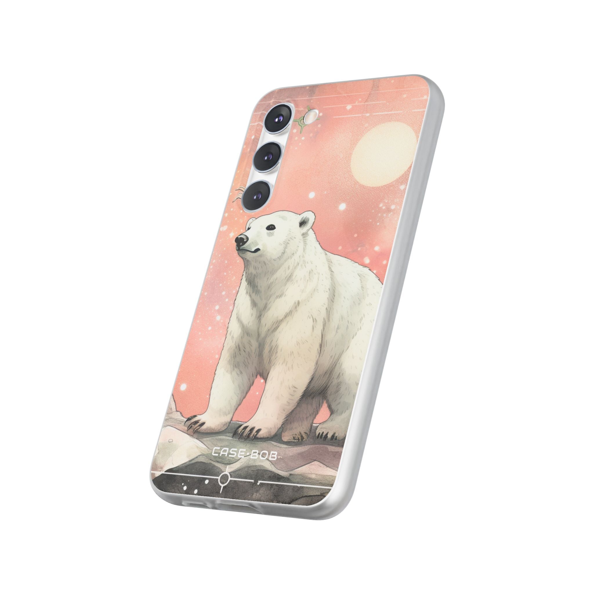 Polar Bear Dream Samsung S23 Plus Case - Soft