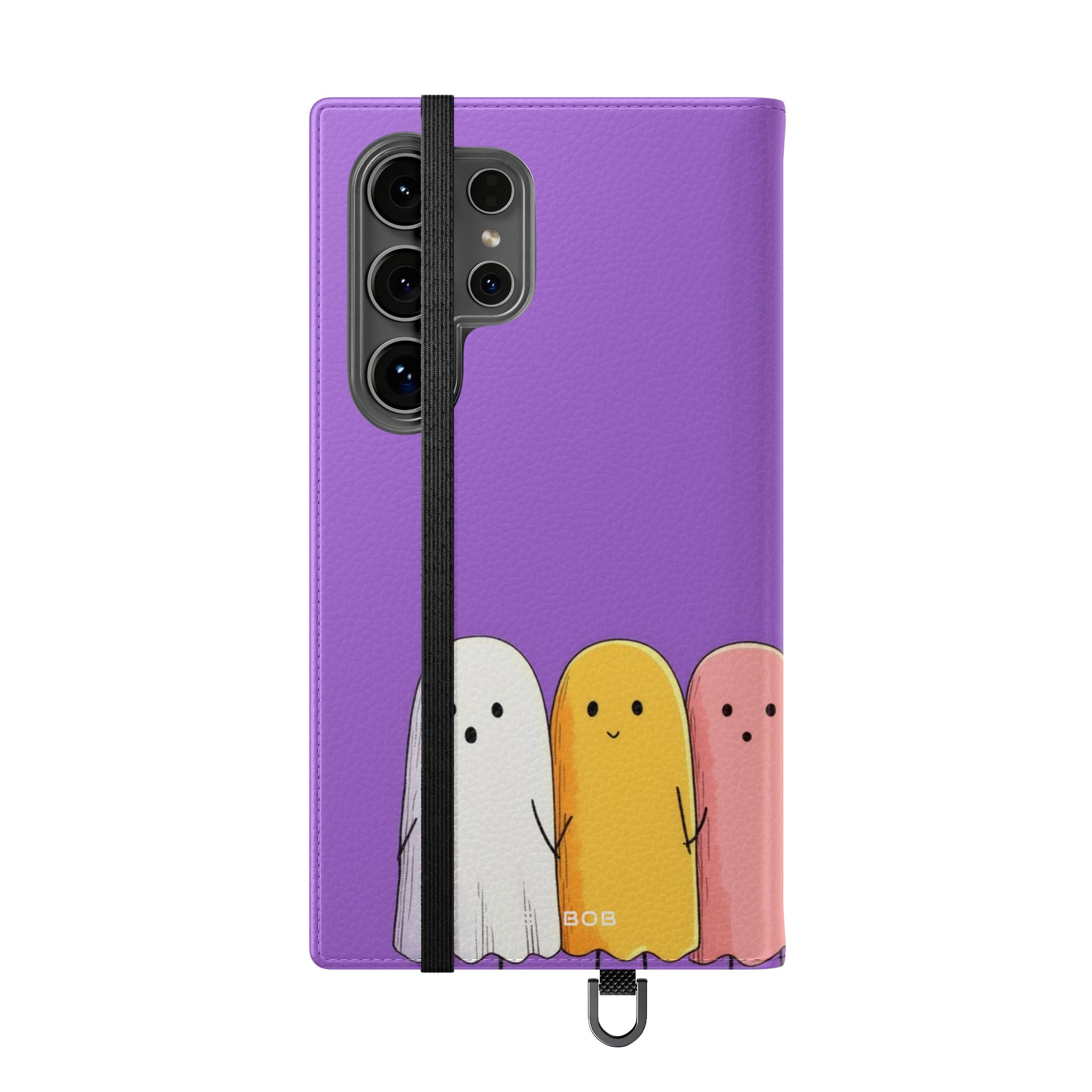 Colorful Ghosts Line - Samsung S24 Ultra Case - Wallet
