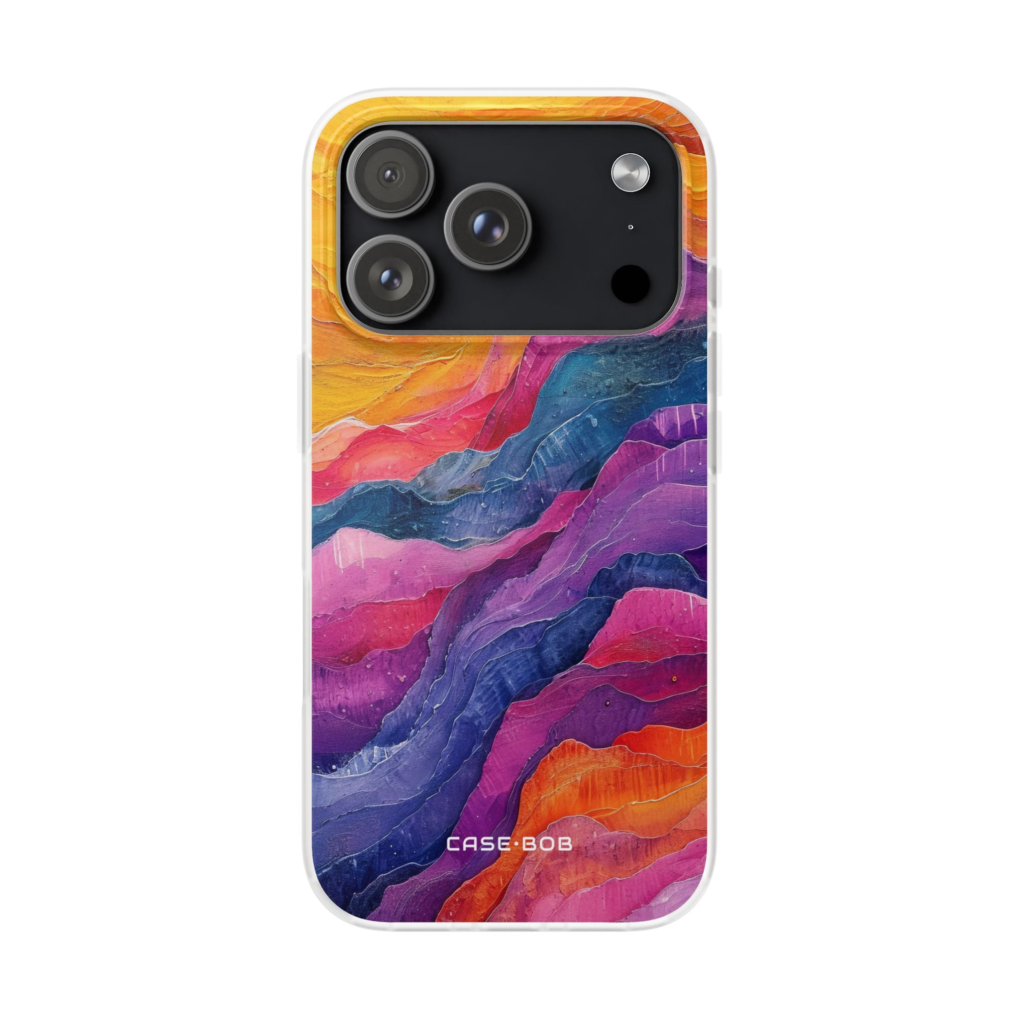 Vibrant Flow iPhone 17 Pro Case - Soft