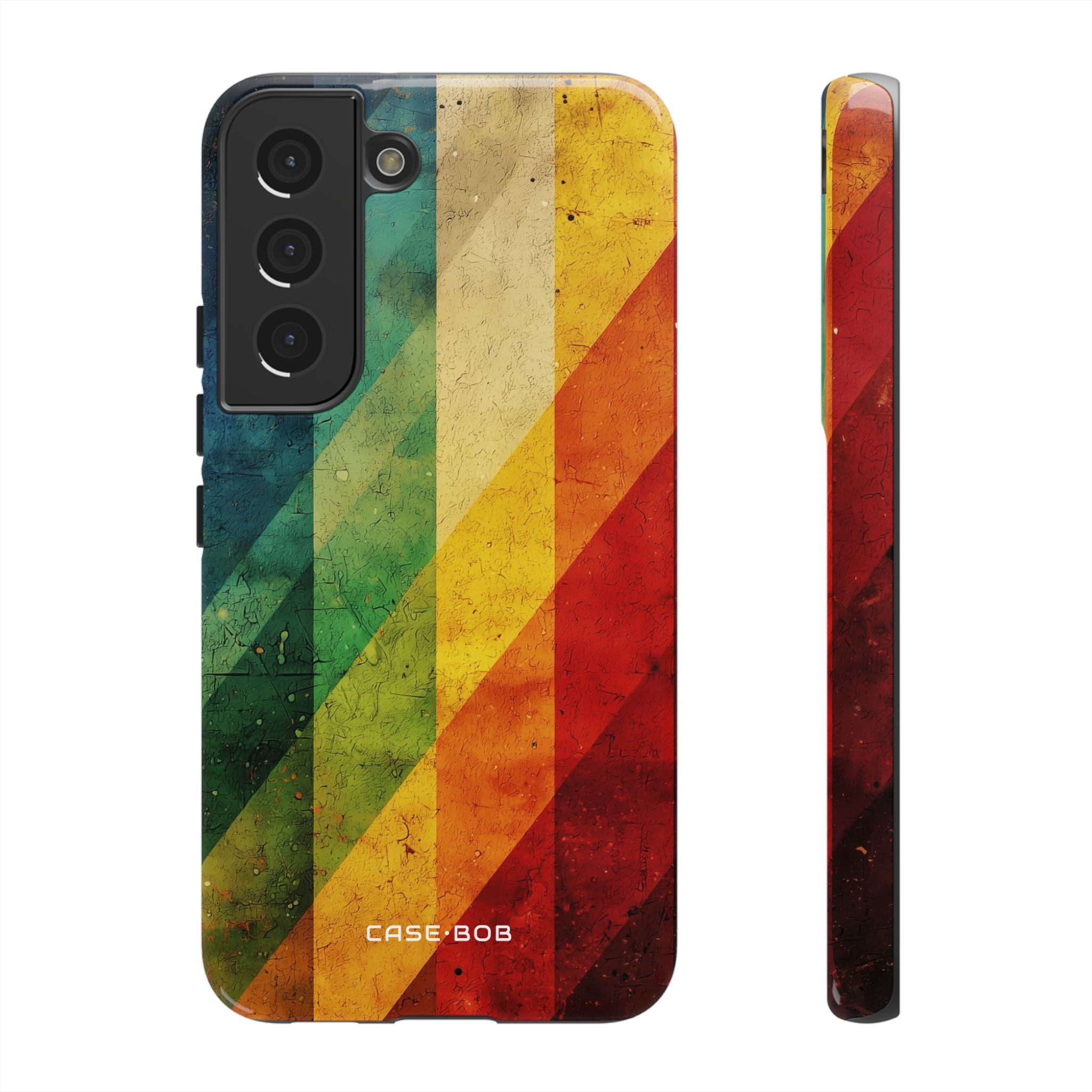 Diagonal Spectrum Samsung S22 Case - Tough
