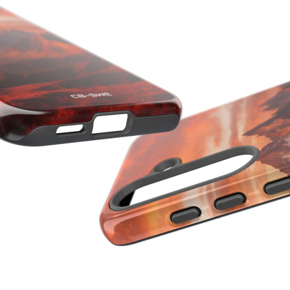 Mountain Peaks Glowing - Samsung Case
