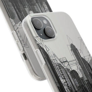 Urban Wireframe | Flexible Phone Case for iPhone