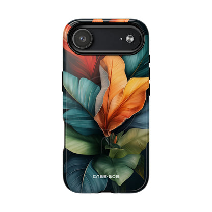 Tropical Leafburst iPhone 17 Air Case - Tough+