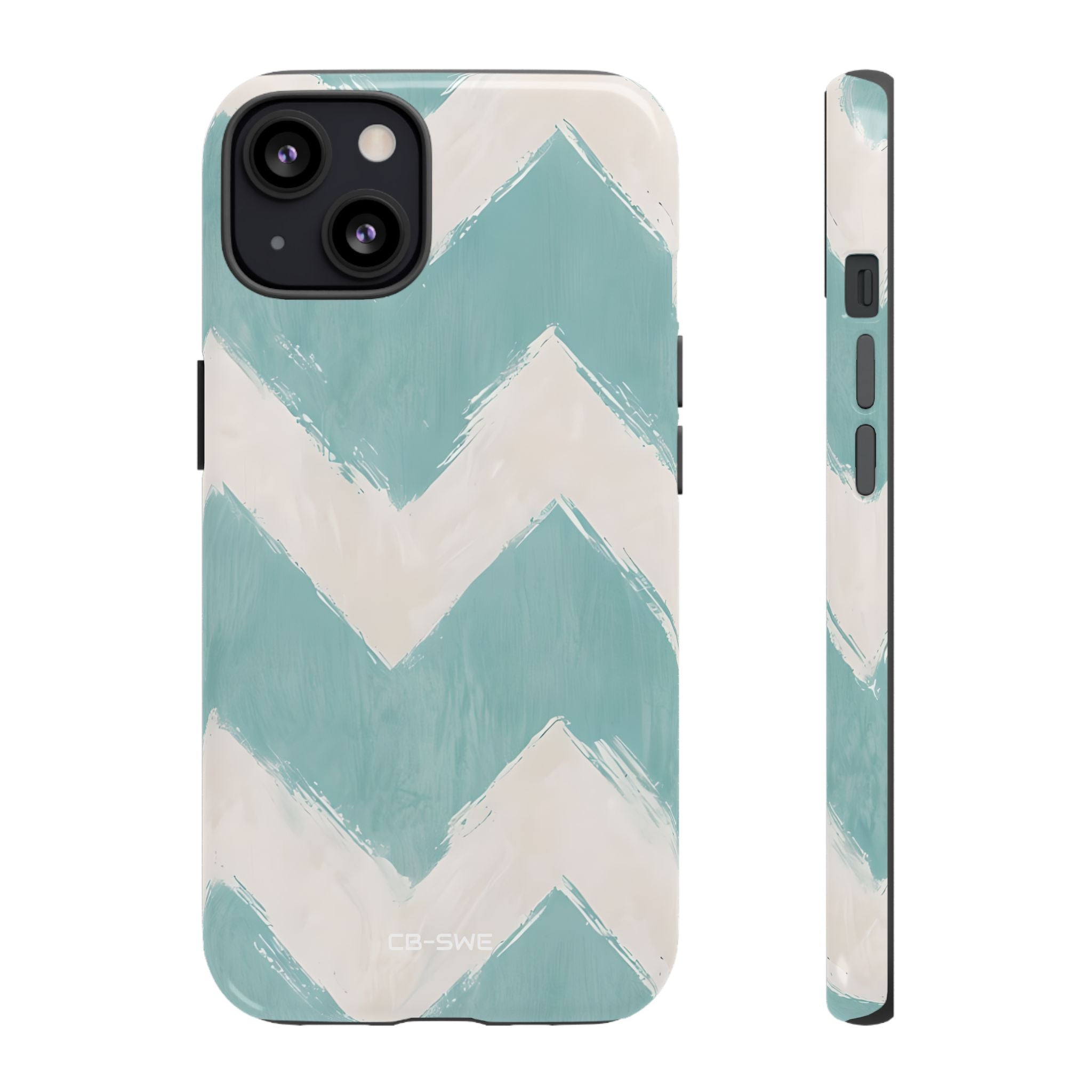 Zigzag Pastel Harmony - iPhone Case