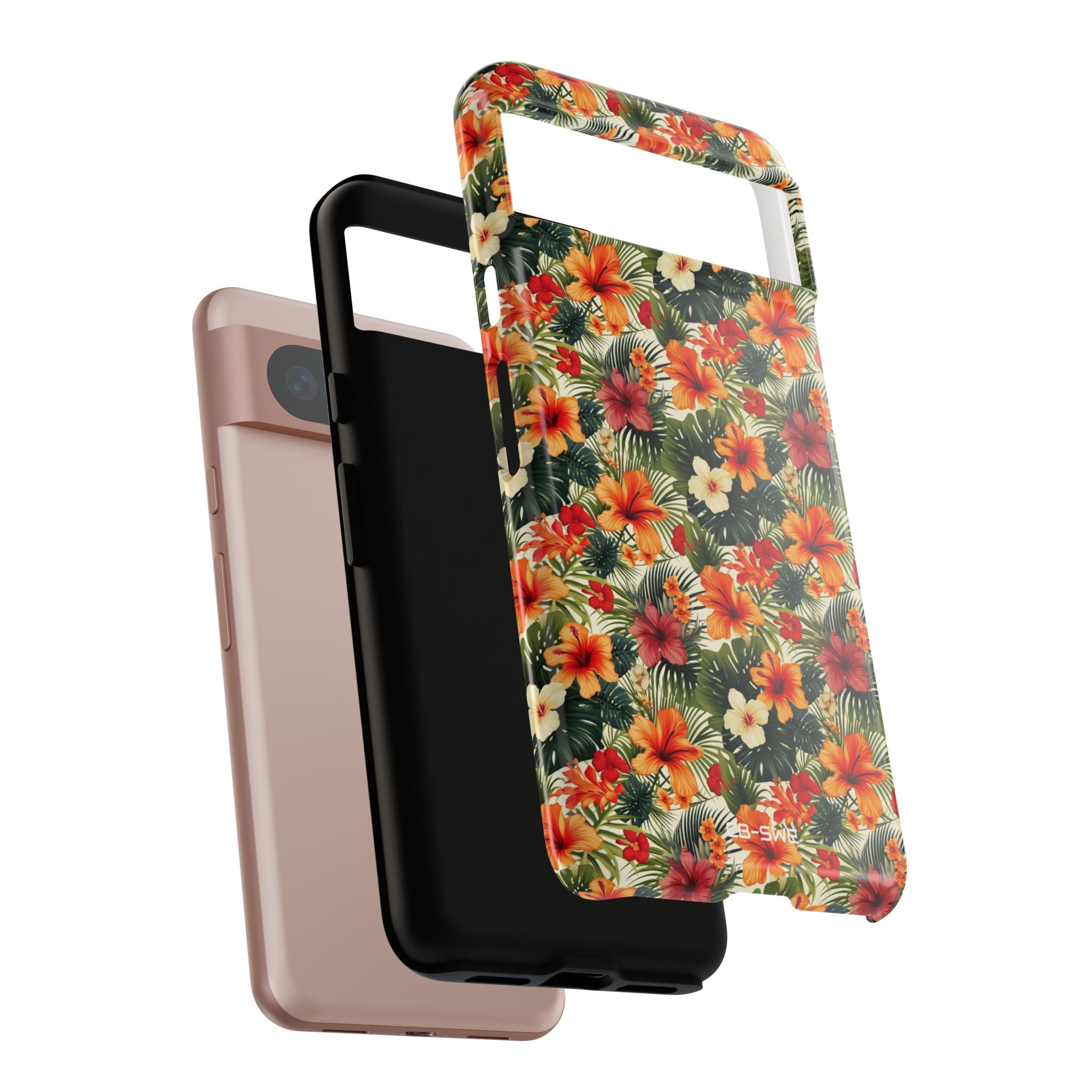 Tropical Blooms Flourish - Google Pixel Case