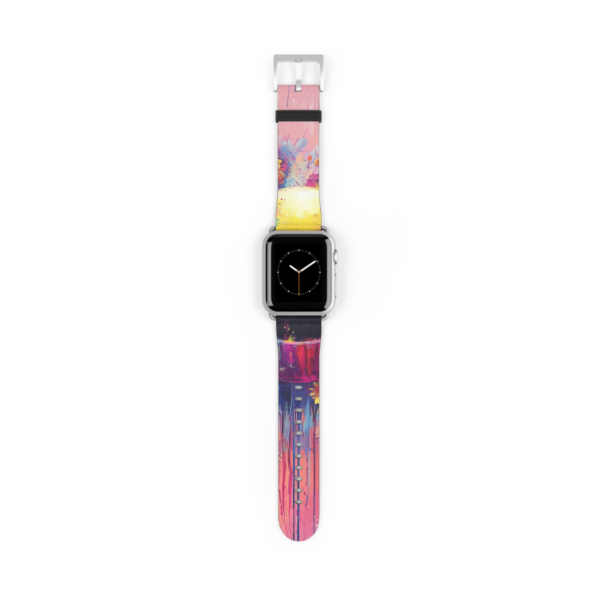 Smiley Bloom Drip - Watch Band