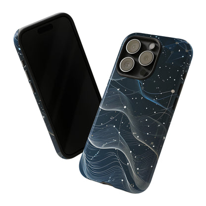 Connectivity Wave: Network Gradient - Protective Phone Case