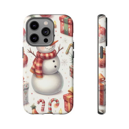 Snowman Welcomes Joy - iPhone Case