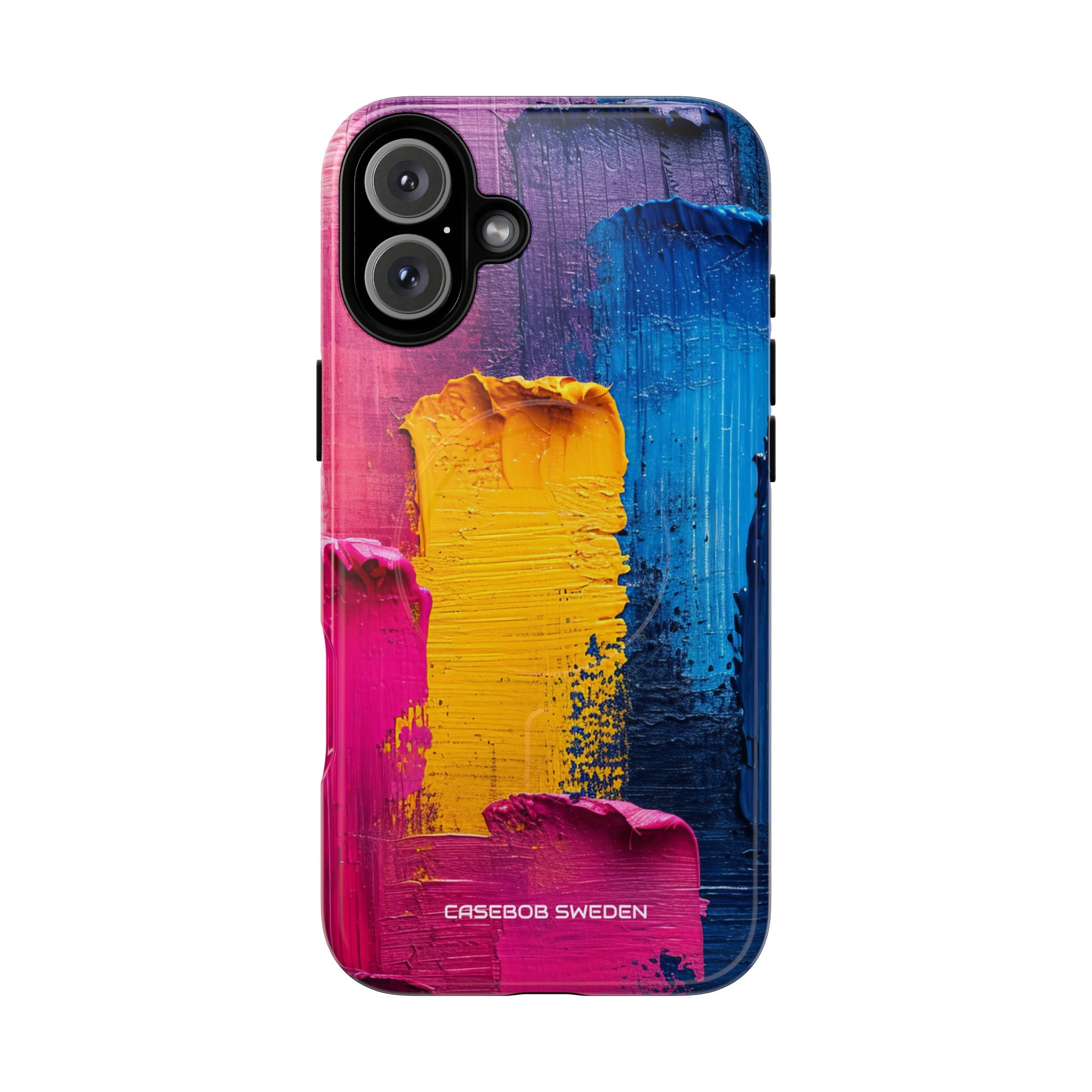 Bold Abstract Texture - Tough + MagSafe® iPhone 16 Phone Case