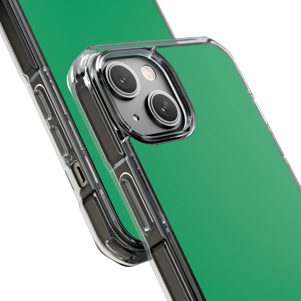 Jade Green | Phone Case for iPhone (Clear Impact Case - Magnetic)