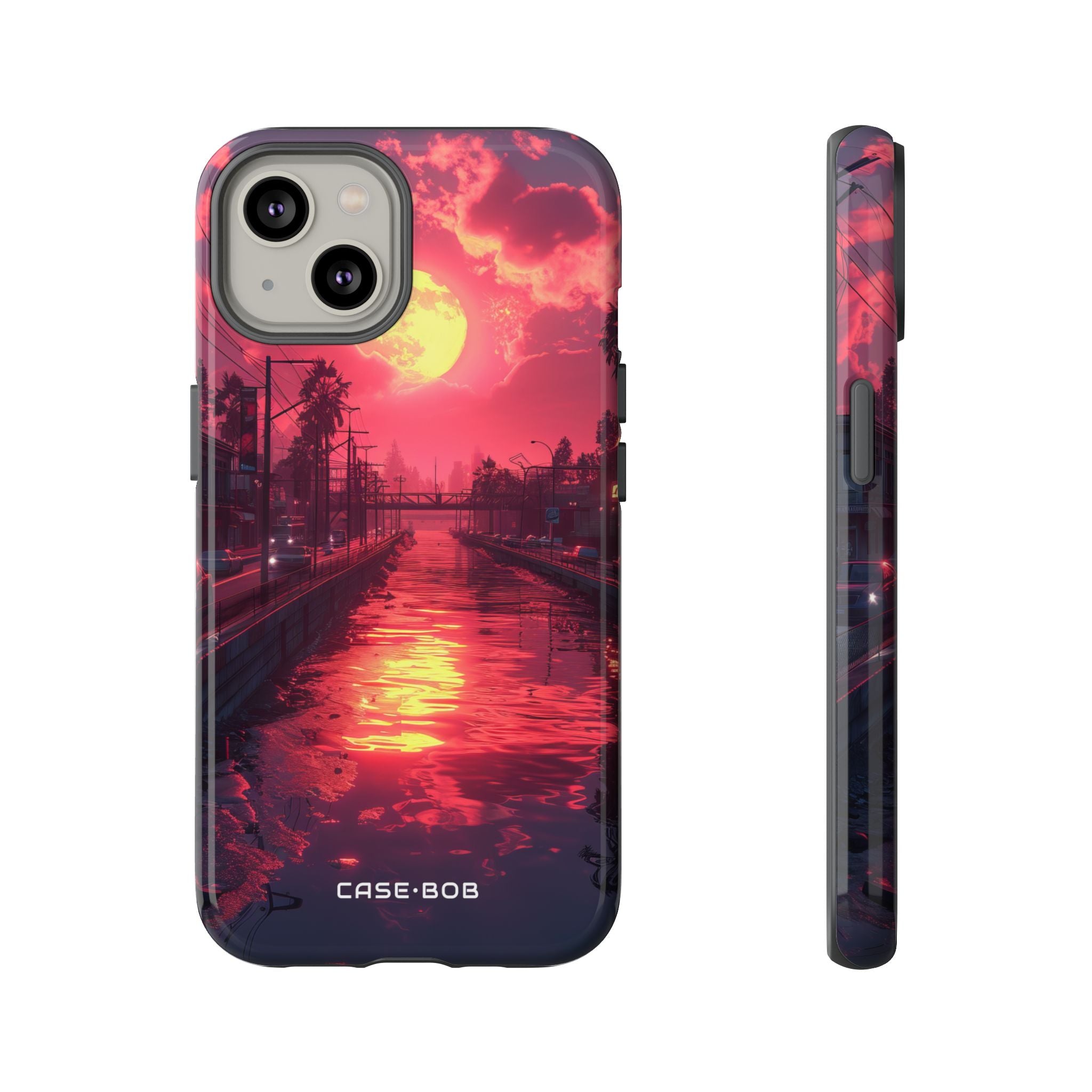 Luminous Moonlight iPhone 14 Case - Tough