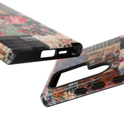 Patchwork Floral Quilt Samsung S24 - Tough