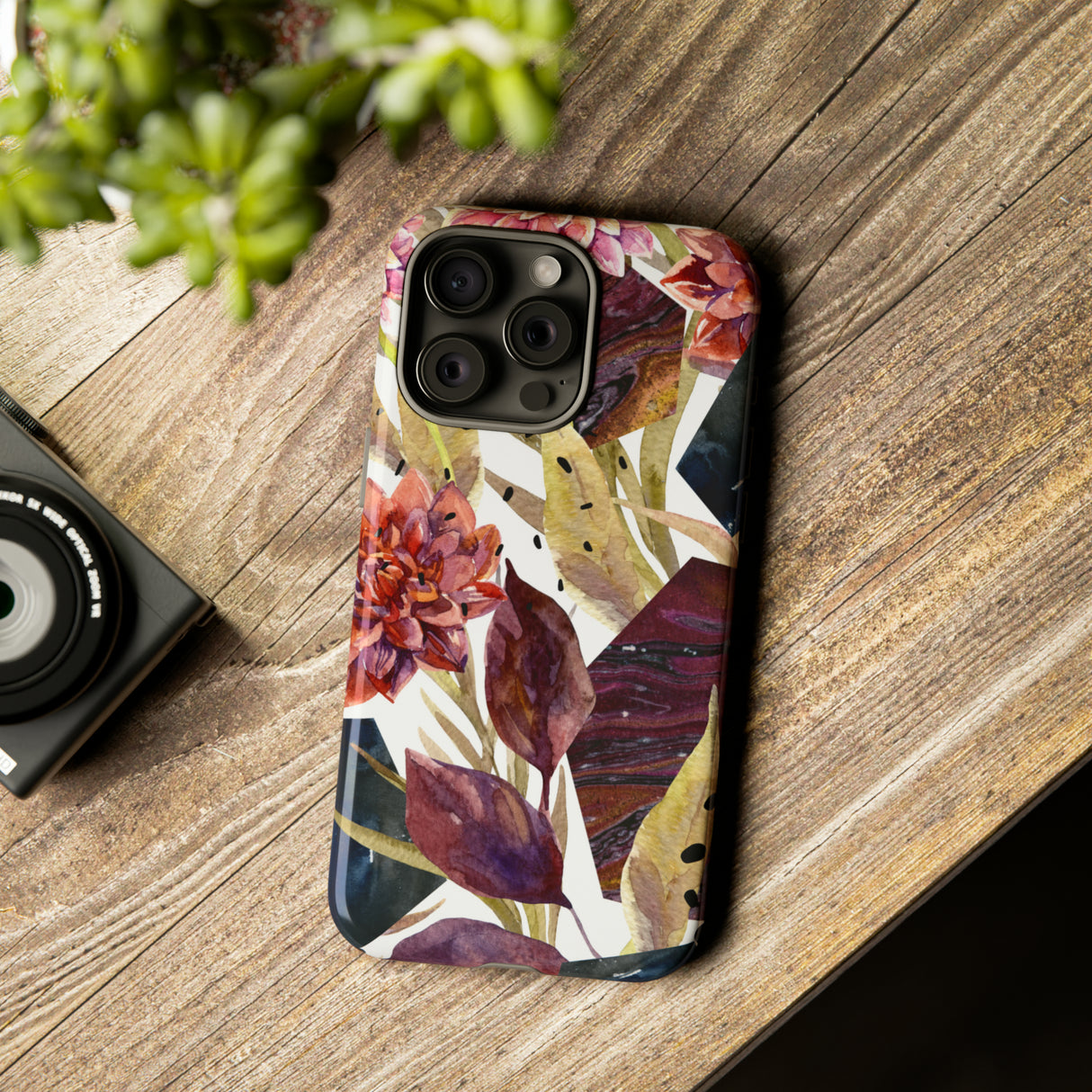 Autumn Floral - Protective Phone Case