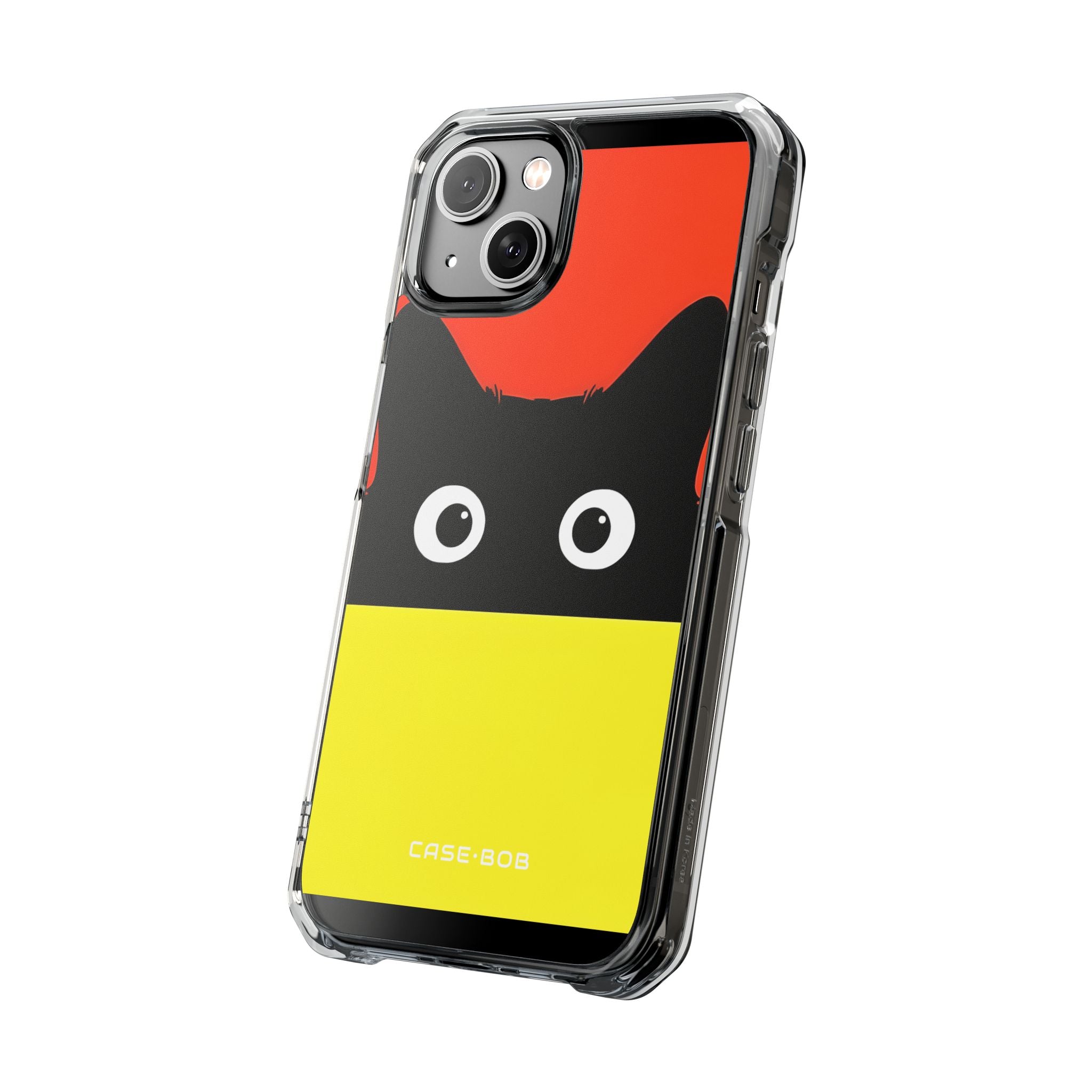 Peekaboo Cat Crimson iPhone 14 Case - Impact