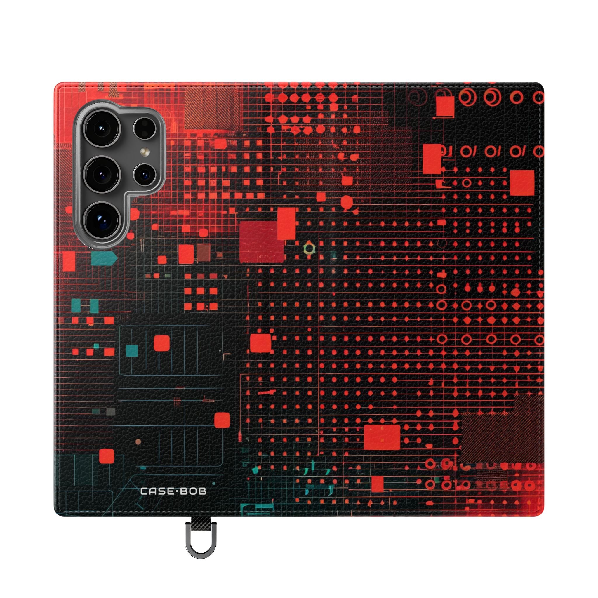 Crimson Circuit - Samsung S24 Ultra Case - Wallet