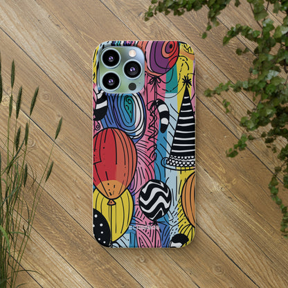 Vibrant Party Whimsy | Biodegradable Phone Case