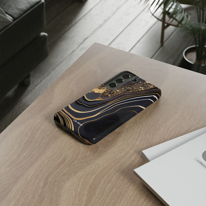 Elegant Gold Streams - Samsung Case