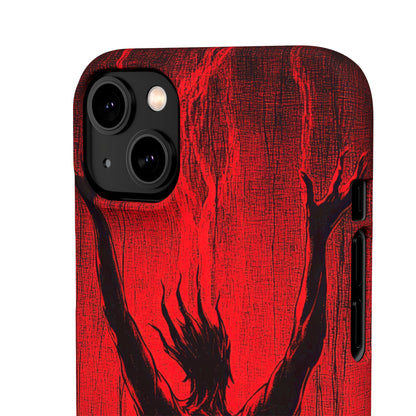 Crimson Despair iPhone 14 - Slim Phone Case