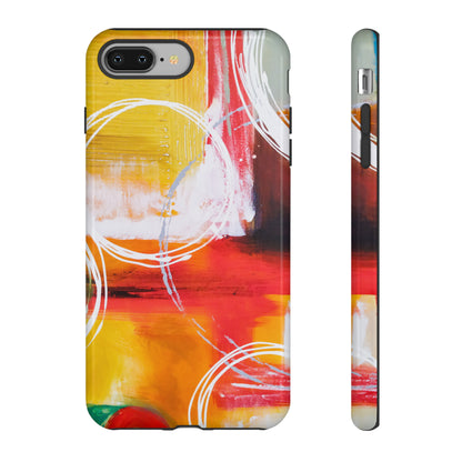 Abstract Yellow - Protective Phone Case