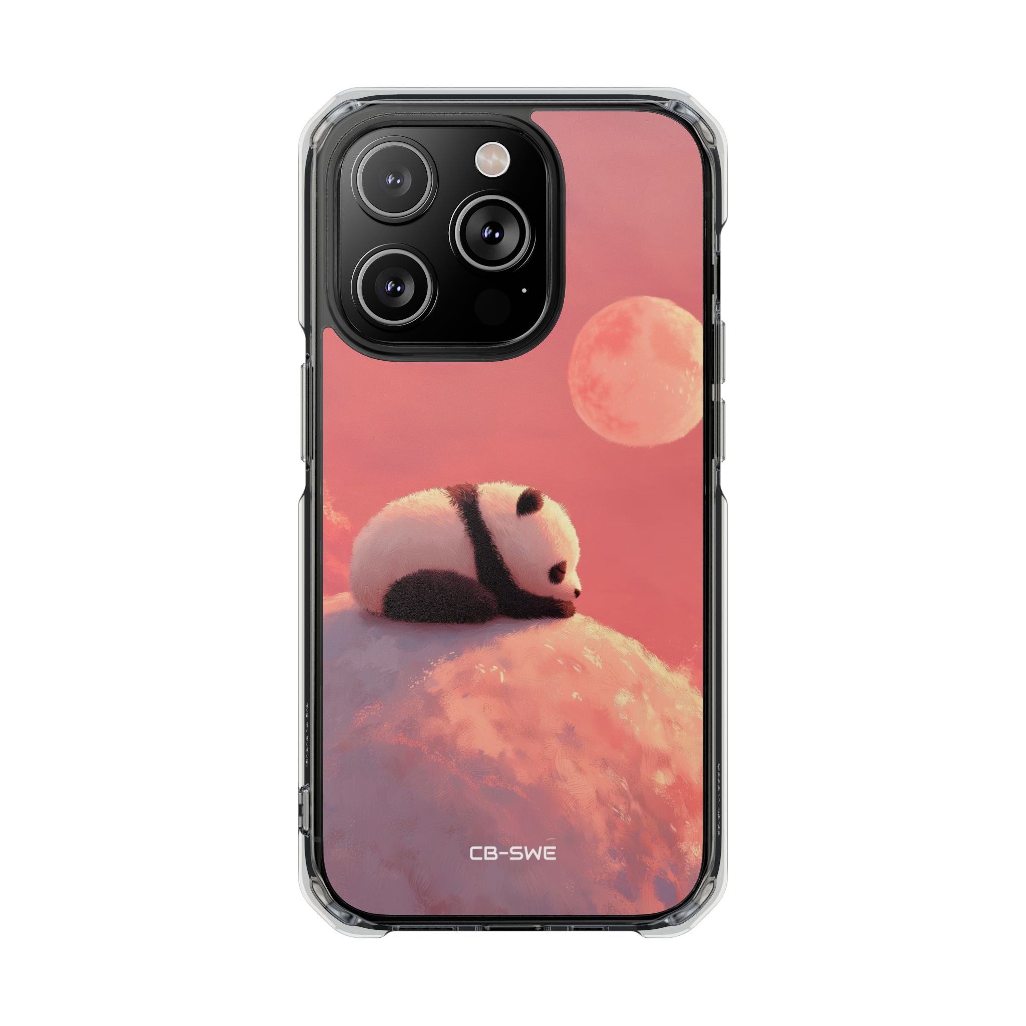Moonlit Panda Dreams iPhone Case - Impact