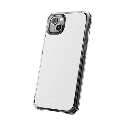 White Smoke - Clear Impact Case for iPhone