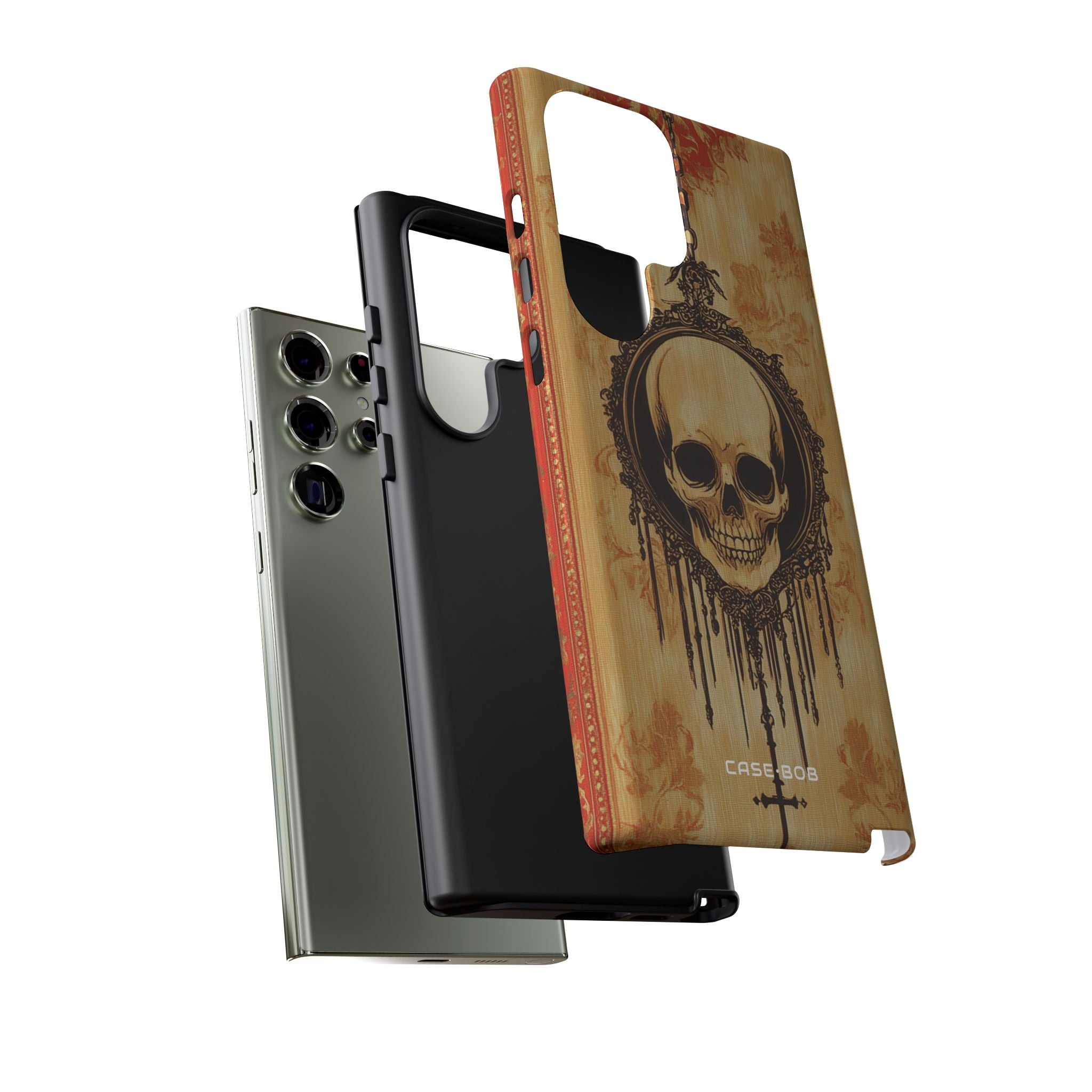 Skull Pendant Samsung S23 Ultra Case - Tough