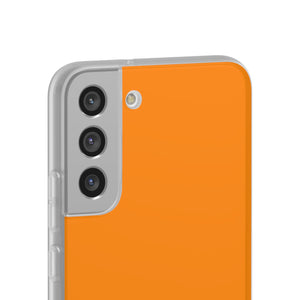 Dunkelorange | Handyhülle für Samsung (Flexible Hülle)