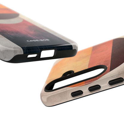 Sunset Orb Samsung S24 Plus Case - Tough