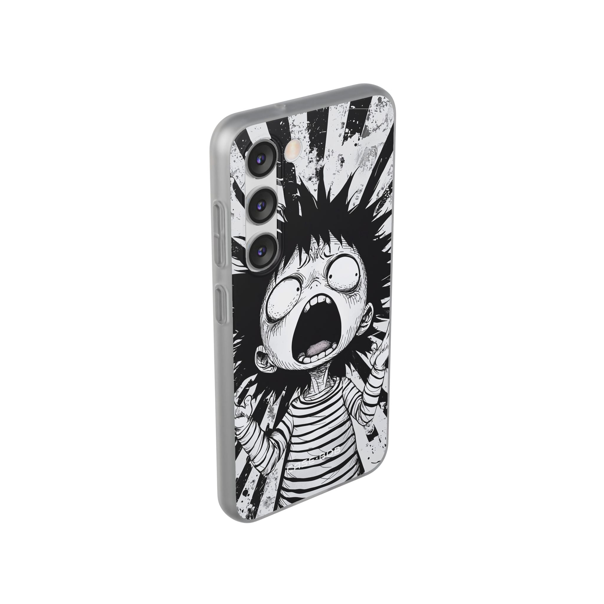 Screaming Stripes Samsung S23 Case - Soft