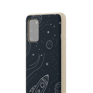 Cosmic Doodle Adventure | Biodegradable Phone Case