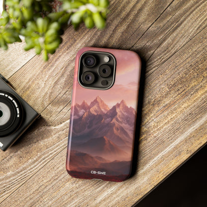 Vibrant Peaks Emerge - iPhone Case