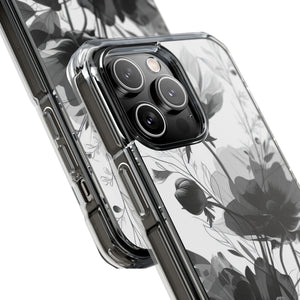 Botanical Elegance - Phone Case for iPhone (Clear Impact - Magnetic)