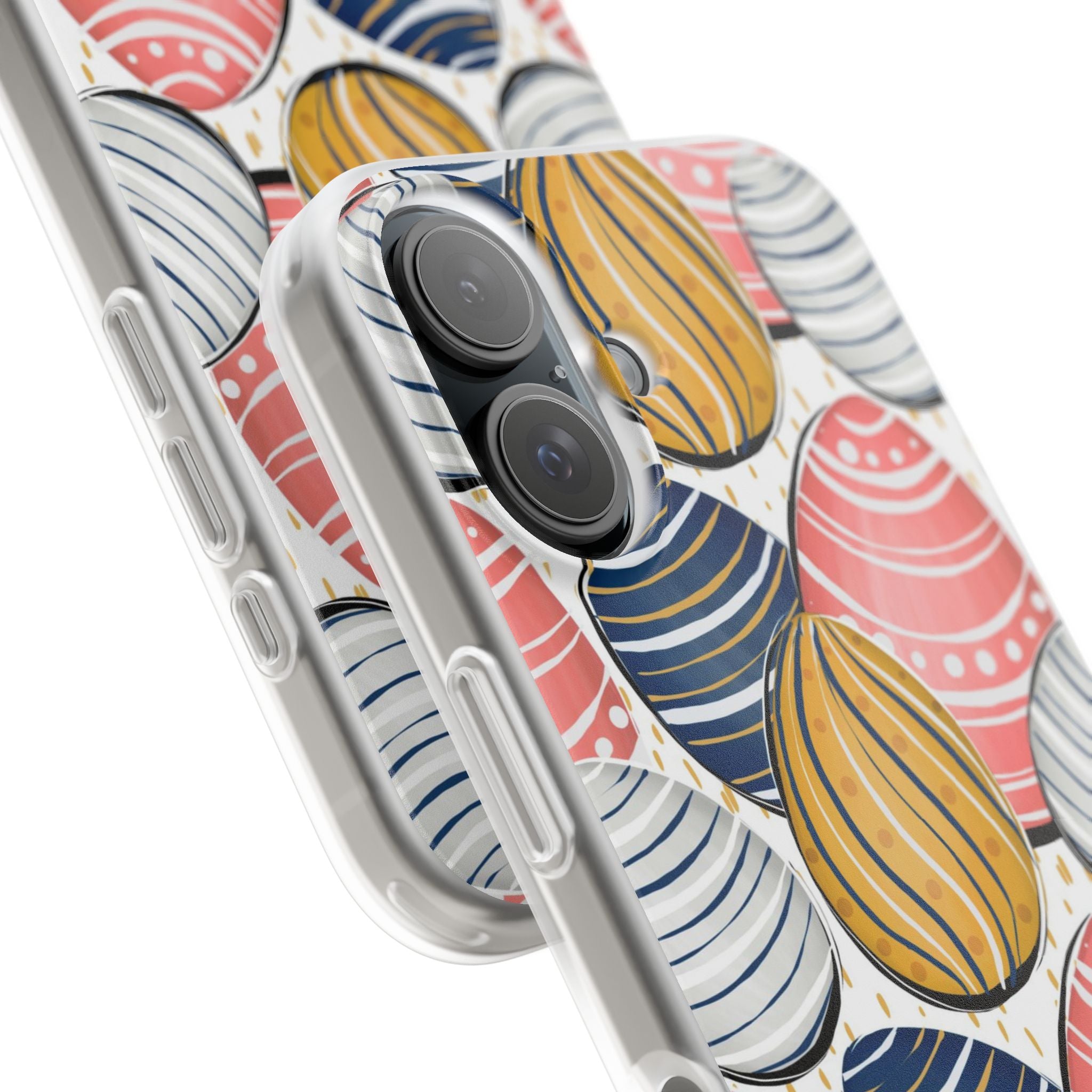 Pastel Eggs iPhone 16 Case - Soft