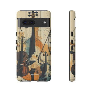 Strings in Motion | Protective Phone Case for Google Pixel