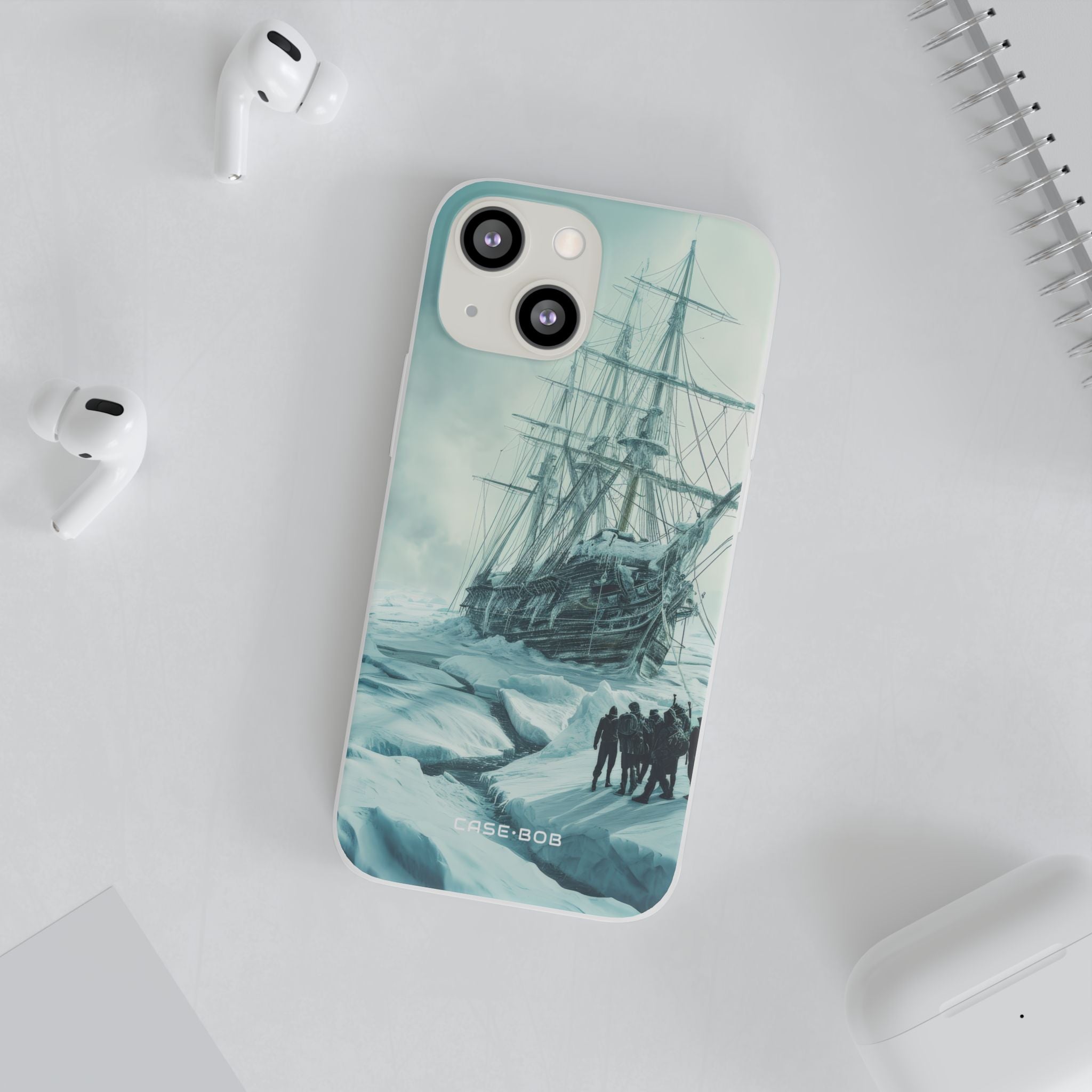 Icebound Ship iPhone 13 mini Case - Soft