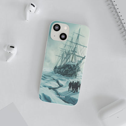 Icebound Ship iPhone 13 mini Case - Soft