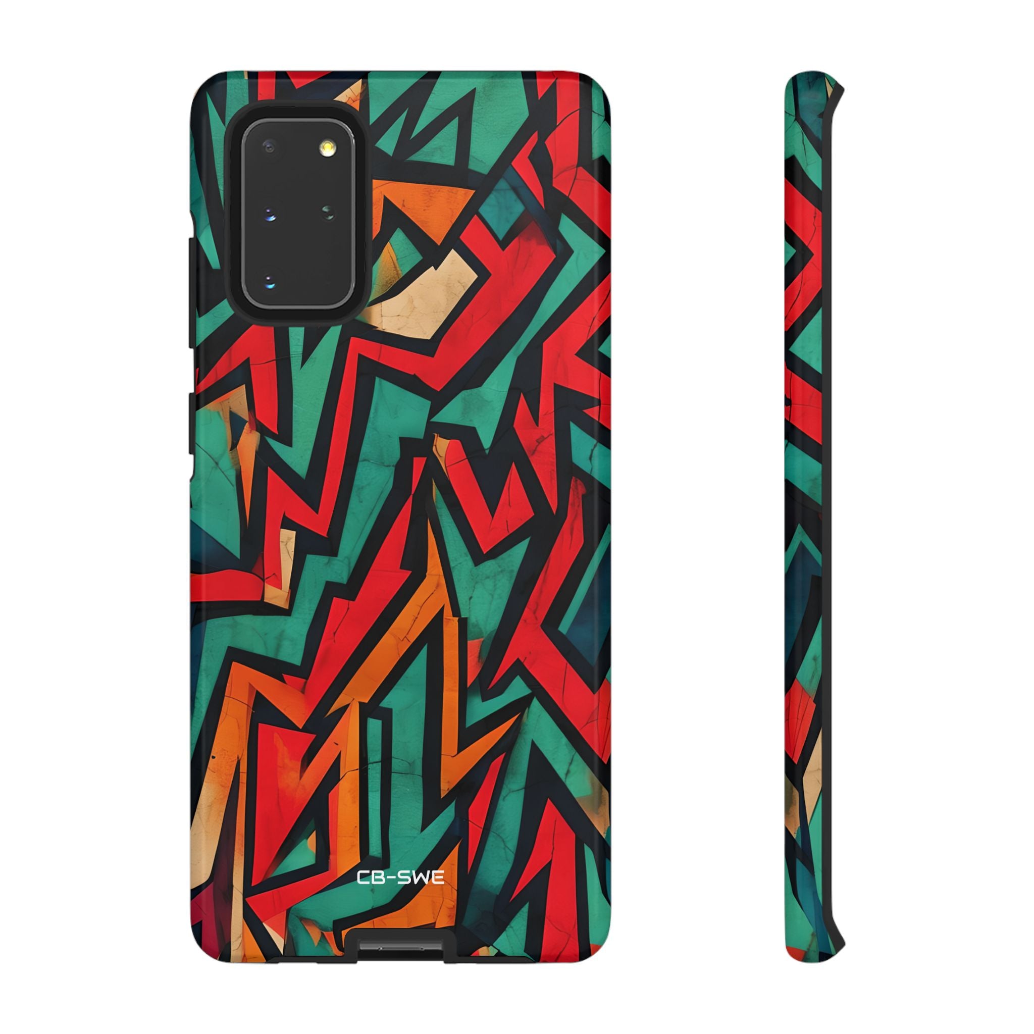 Vivid Geometry Dance - Samsung Case