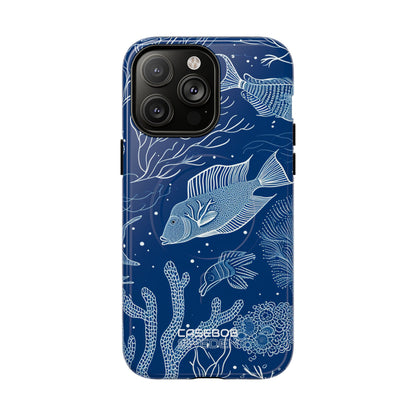 Blue Coral Garden iPhone 14 - Tough+