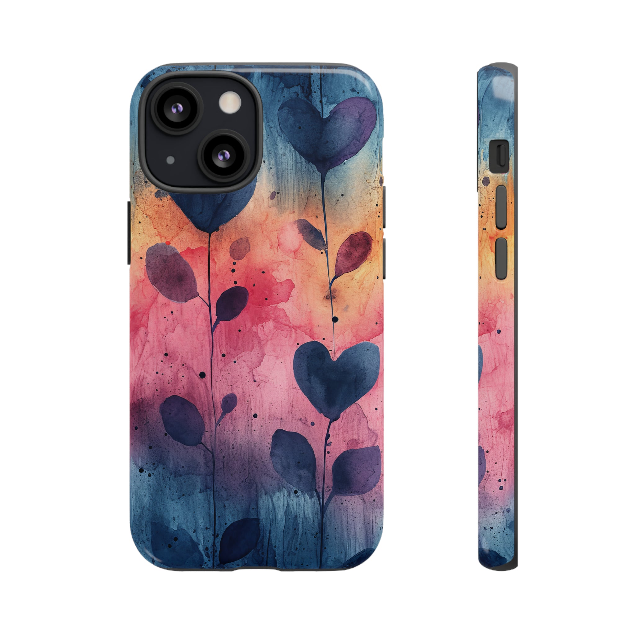 Heartfelt Pastel Mosaic - Protective Phone Case