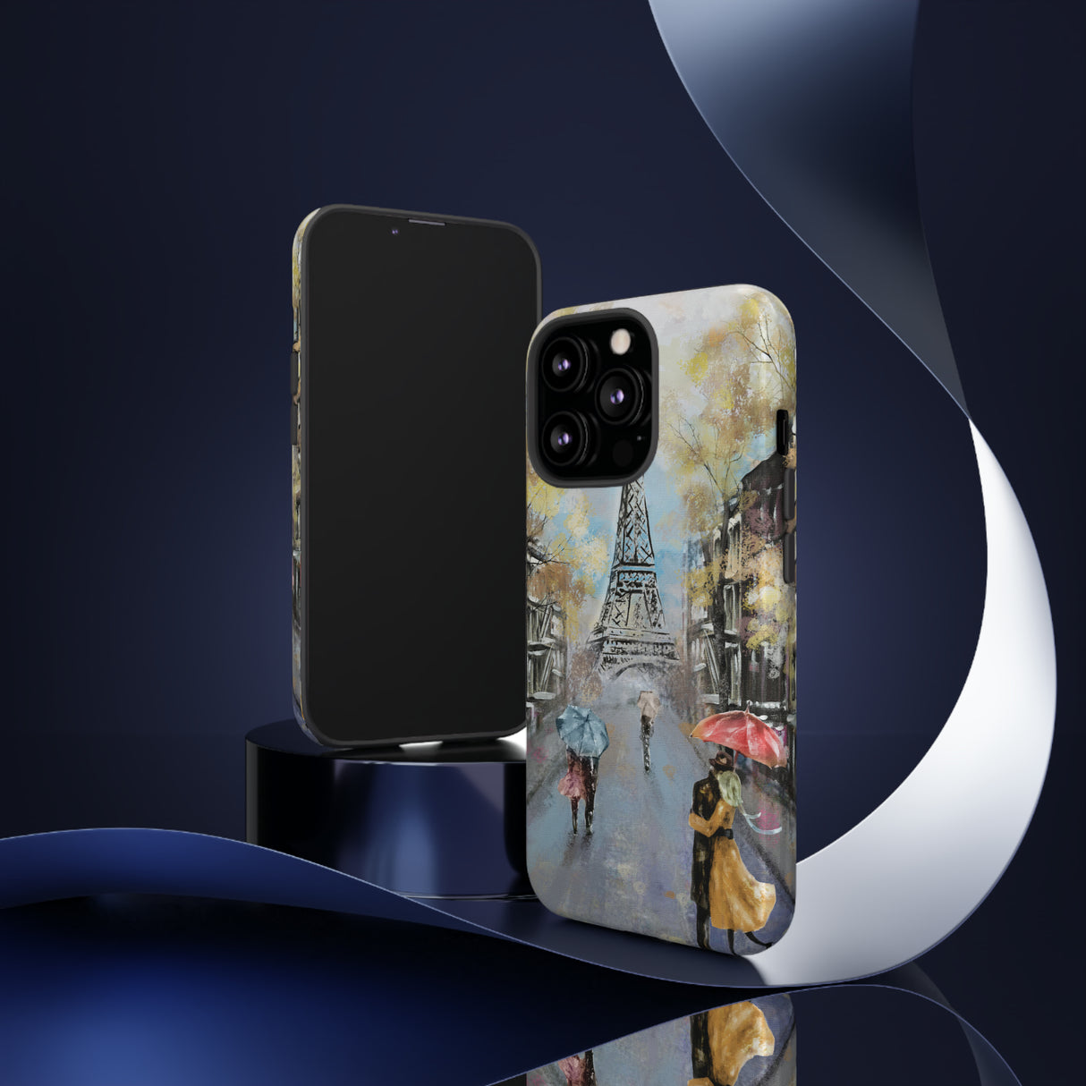 Oil Painting - Paris - Protective Phone Case