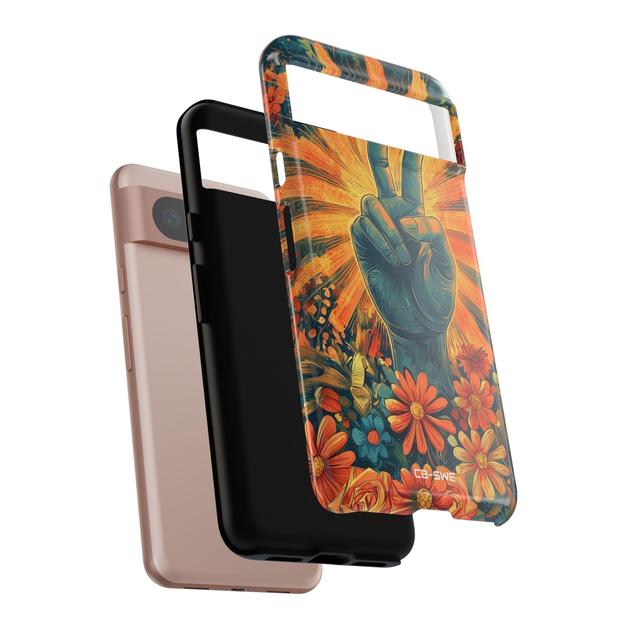 Flowers Embrace Peace - Google Pixel Case