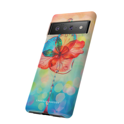 Ethereal Glass Flower Google Pixel 6 - Tough Phone Case