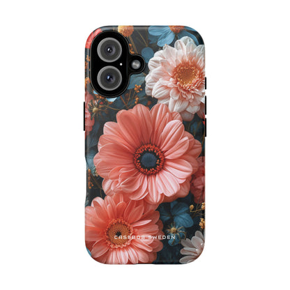 Surreal Floral Harmony iPhone 16 - Tough Phone Case