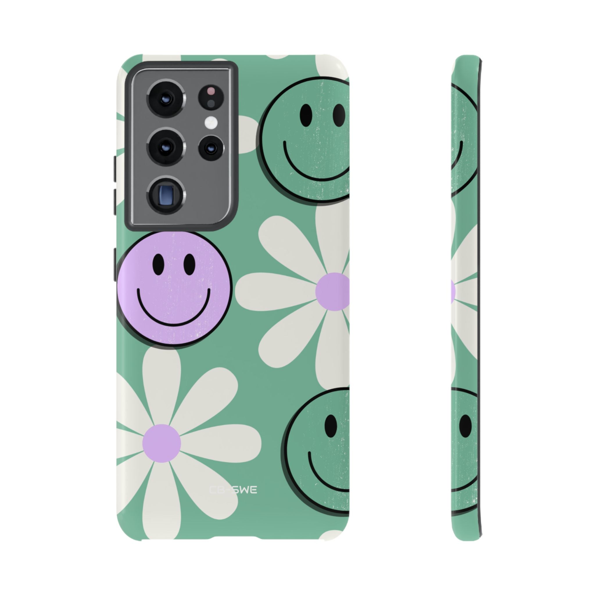 Playful Retro Blooms - Samsung Case