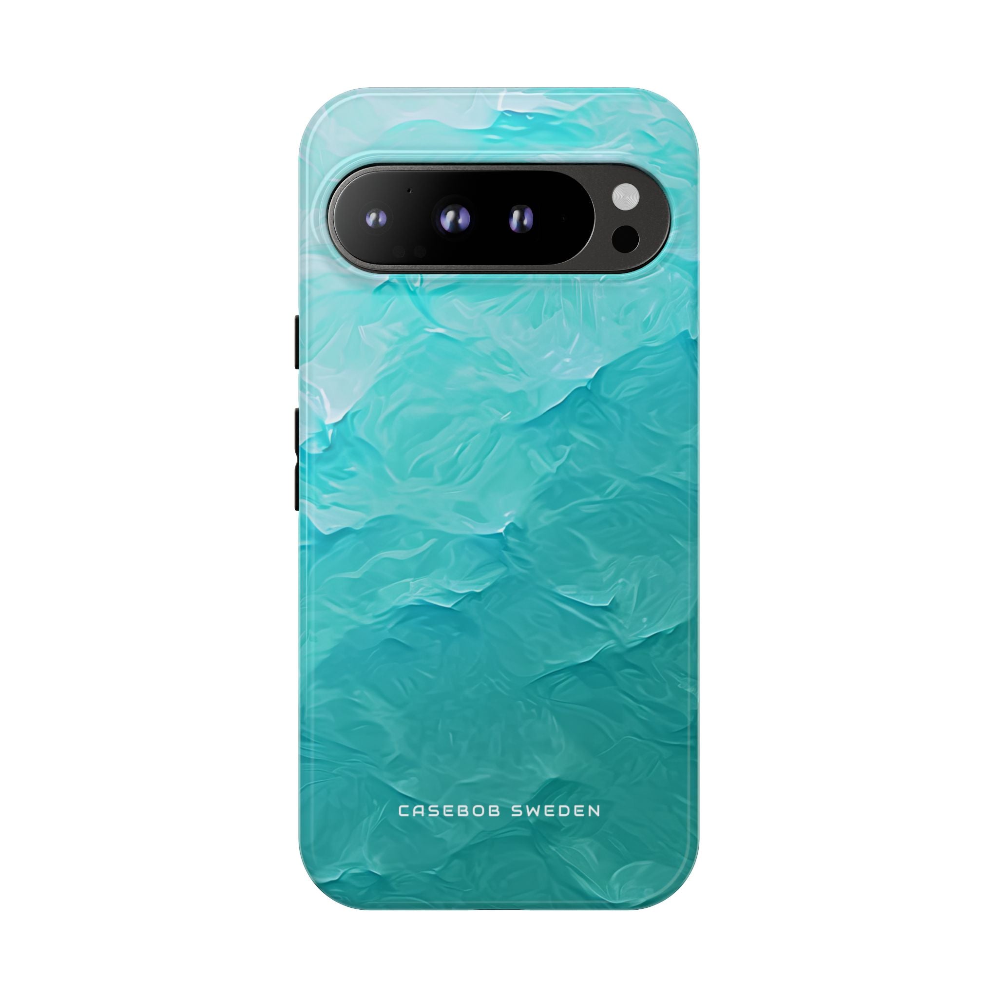 Turquoise Serenity Gradient Google Pixel 9 - Tough Phone Case