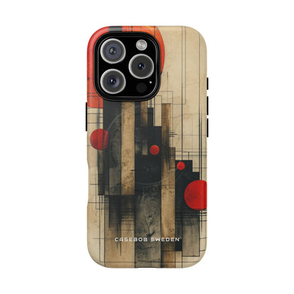 Vintage Geometric Harmony iPhone 16 | Tough+ Phone Case